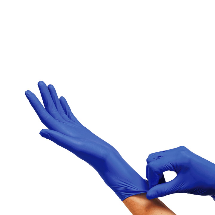 Nitrile Gloves Powder Free Cobalt Blue 100 pcs XS